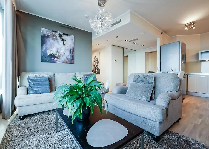 Fahle, Skyline View 1 Bedroom Flat Near Centre * 塔林